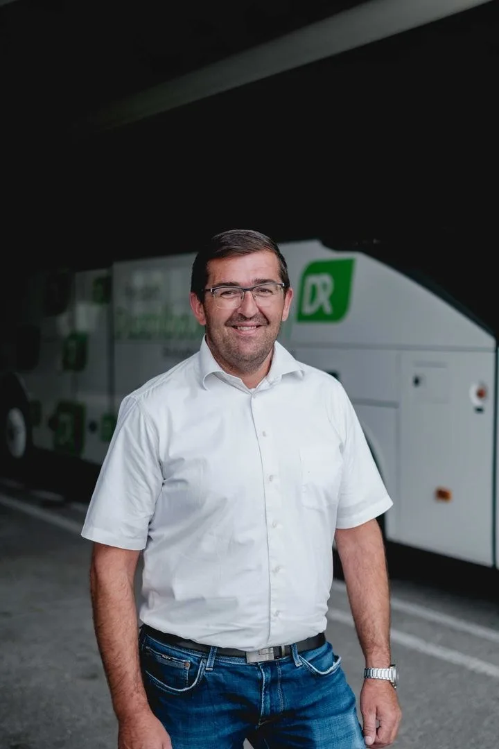 Porträt Georg Stoiber, Fahrer